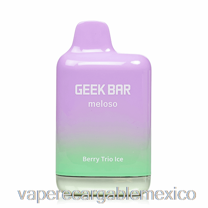 Vape Recargable Geek Bar Meloso Max 9000 Desechable Berry Trio Ice